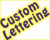 Custom Snowmobile Letters