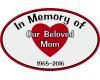 Custom Memorial Window Decal | Heart